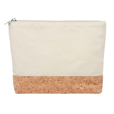 MidOcean Porto Cork Cotton Cosmetic Bag - Beige - One Size Brown