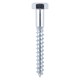image 1 of Timco - Coach Screws - Hex - Zinc (Size 6.0 x 75 - 100 Pieces)