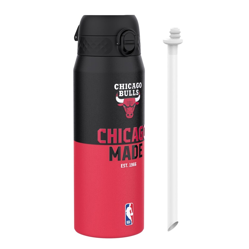image 1 of NBA x Sport, Insulated Bottle, NBA 50, 750ml (24oz) | Red | NBA 50 Chicago Bulls | One Size