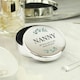 image 3 of Personalised Botanical Round Trinket Box