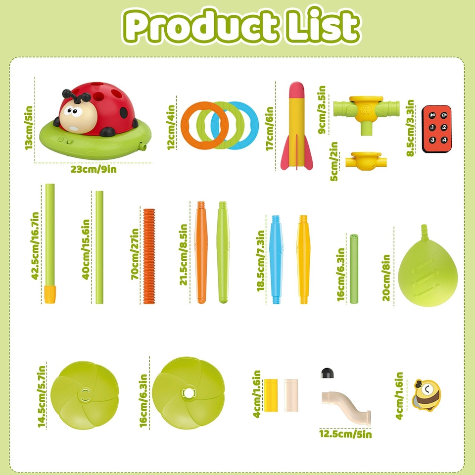 image 1 of 5 in 1 Kids Sports Activity Game Set Jump Challenge Aerobie Toss Ring Obstacle Game