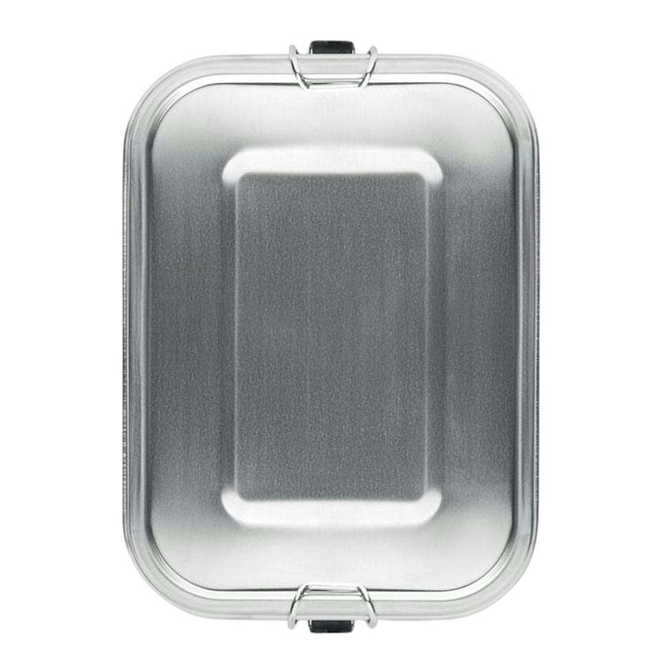 image 1 of MidOcean Sao Stainless Steel Lunch Box - Matt Silver - One Size