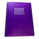 image 2 of A4 Purple Flexible Cover 10 Pocket Display Book