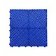 image 1 of Modular Interlocking Ribbed Vented Garage Floor Tiles - Blue | Blue | Blue