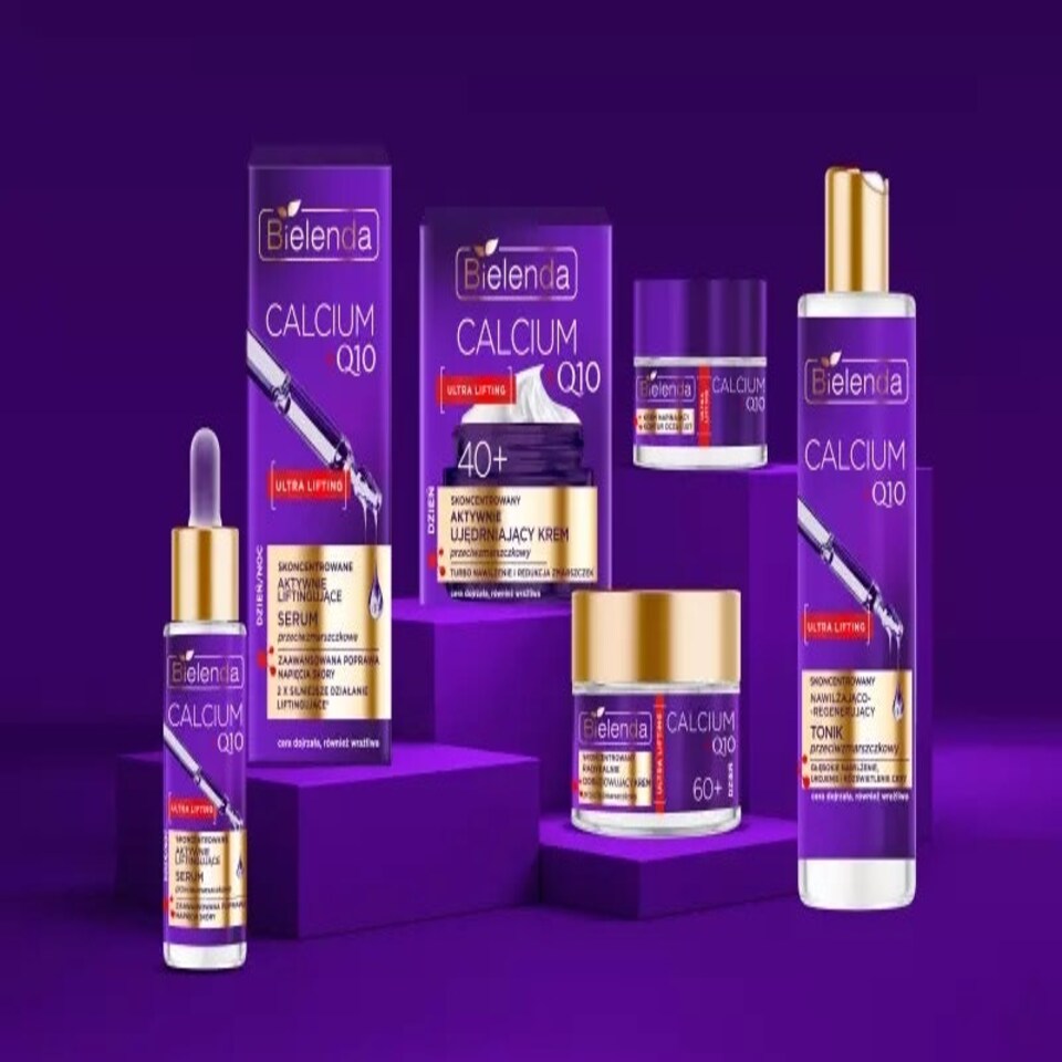 image 1 of Bielenda Calcium + Q10 Ultra Lifting Radically Rebuilding Face Cream 60+ Day 50ml