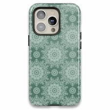 Green Mandala Phone Case Green | Galaxy S22 Ultra
Tough | Galaxy S22 Ultra
Tough