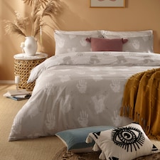 Furn Be Kind Abstract Duvet Cover Set | Grey | Grey | Super King | 1