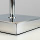 image 1 of ValueLights Modern Polished Chrome Touch Table Lamp With White Shade