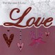 image 4 of Second Nature Collectable Keepsakes Valentine's Day Card with Love Lettering and Hearts