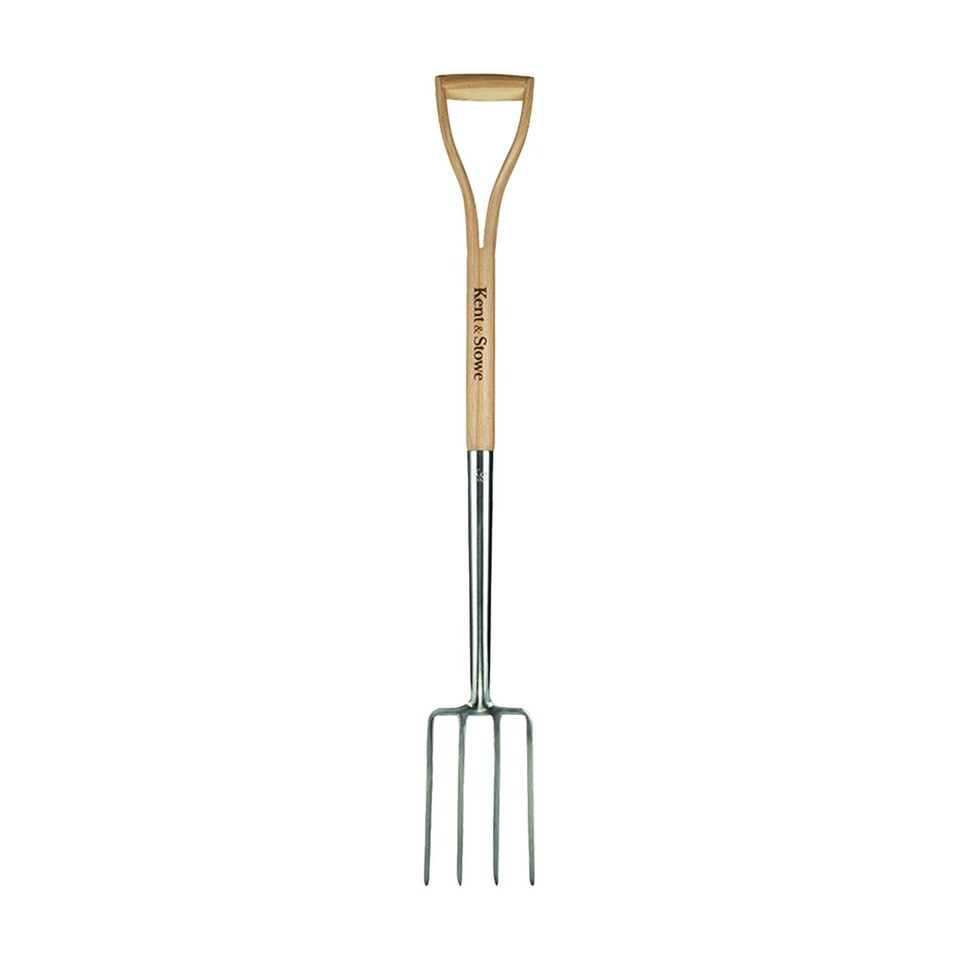 image 1 of Kent & Stowe Stainless Steel Border Fork Rust Resistant FSC Certified For Gardening | Multi | One Size | 1
