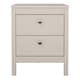 image 2 of Madrid Bedside Table 2 Drawers in Cashmere | Grey | Cashmere | 1