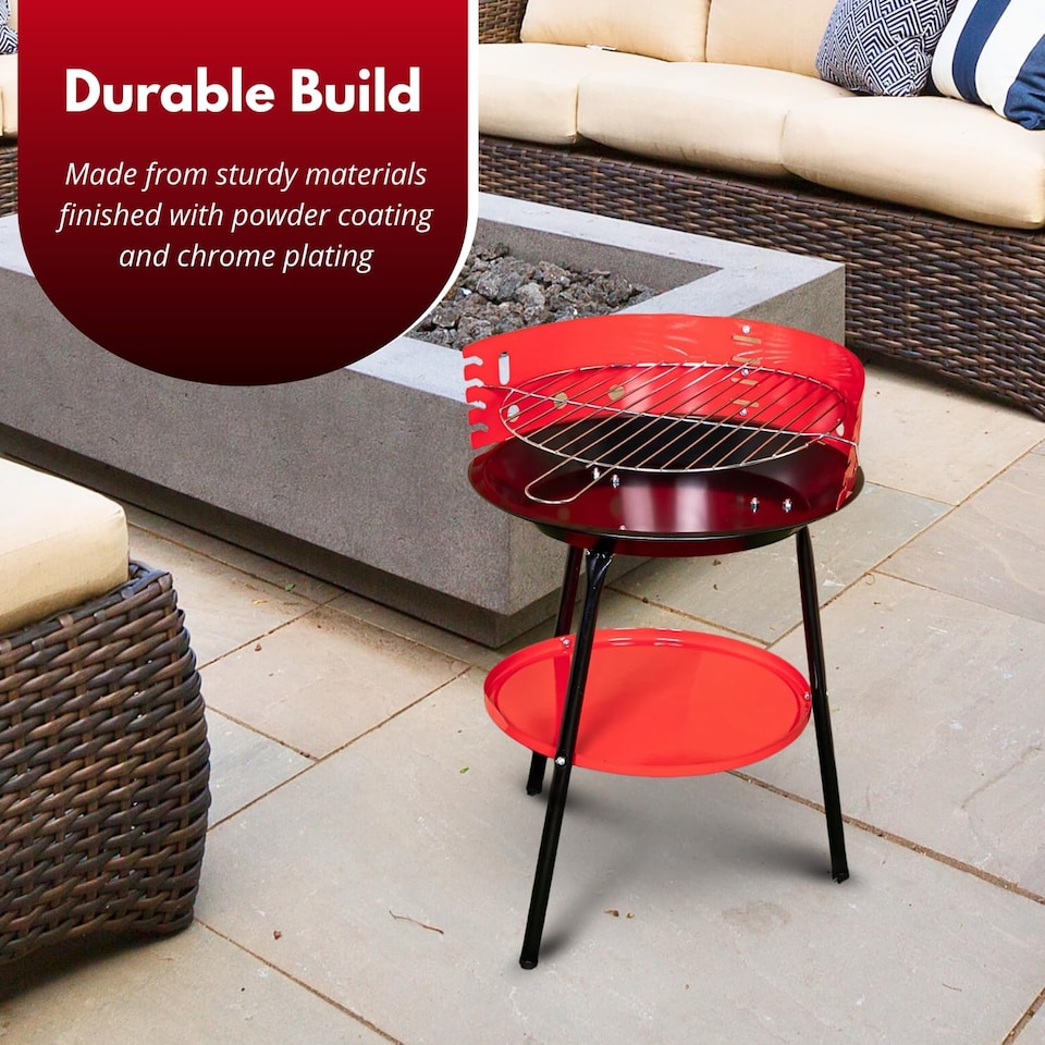 image 1 of Marco Paul 14'' Round Charcoal Barbeque