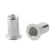 image 2 of M5 5mm Alu Nut Serts Riveting Nuts Rivet Threaded Inserts Blindnut Rivnut 50pc