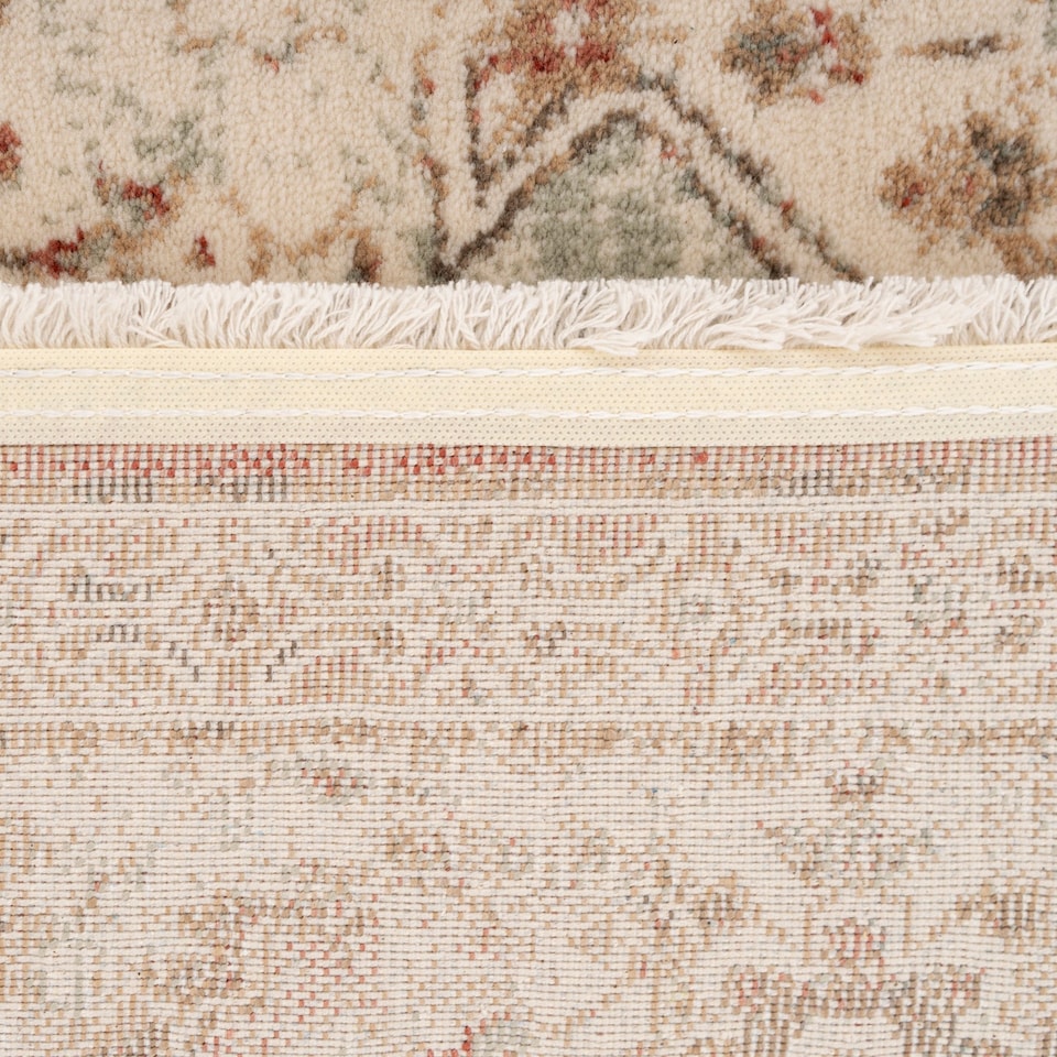 image 1 of KUKOON Selma Traditional Plush Runner – Classic Terracotta Patterned Hallway Mat 70cm x 240cm