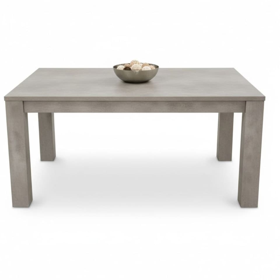 image 1 of Dining Table Grey Wood Kitchen Place for 6 Seats Kitchen Dining Room Furniture
