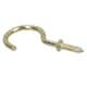 image 7 of 38mm Cup Hook Screws Picture Curtain Hangers Fasteners Brass Coated 75pc
