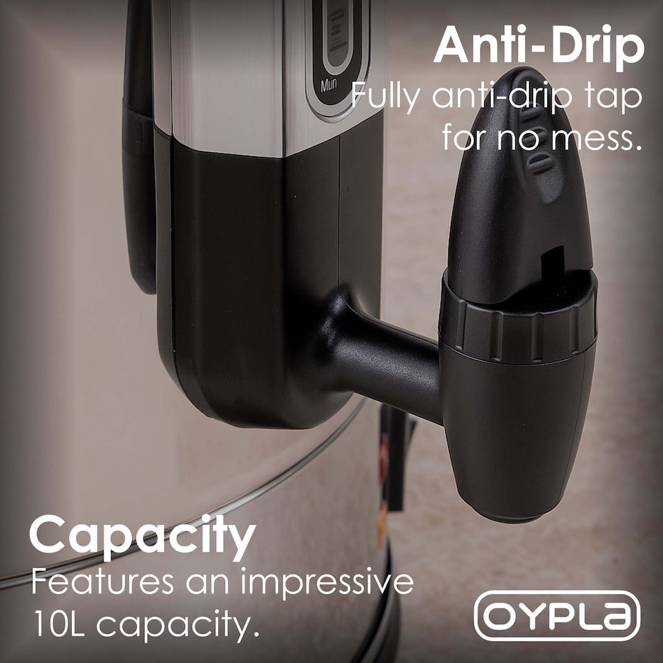 image 1 of 10L Catering Hot Water Boiler Tea Urn Coffee