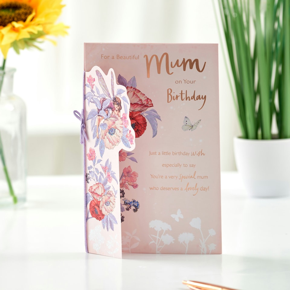 image 1 of Mum Birthday card - Flower