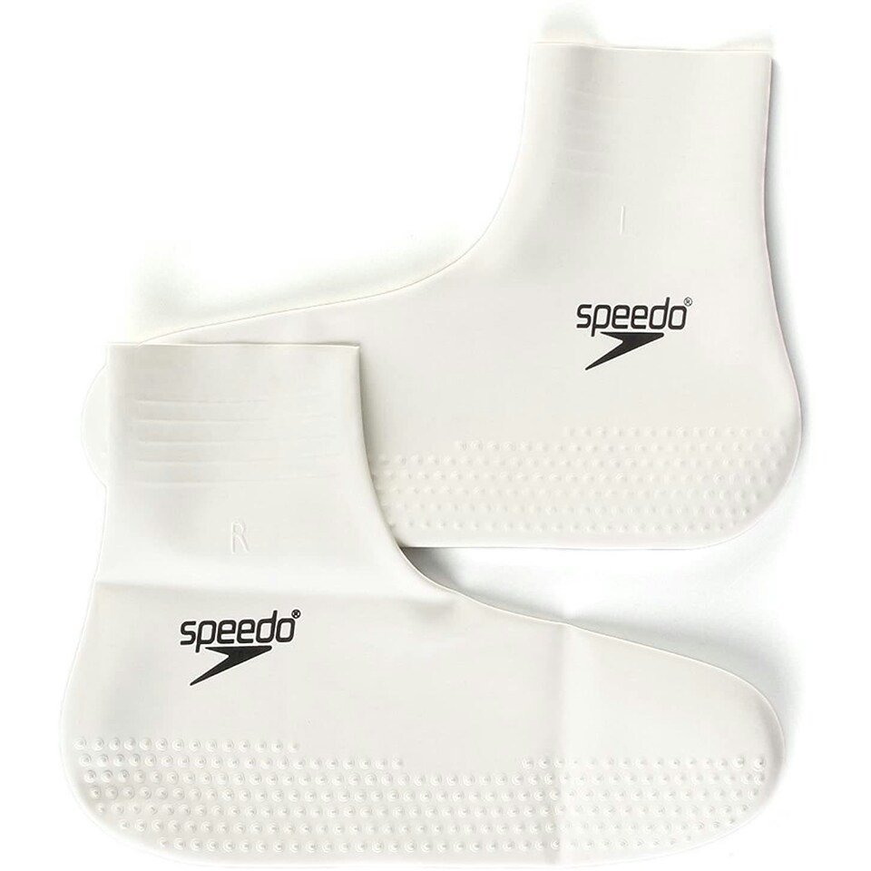 image 1 of Speedo Pool Socks - White - L