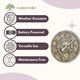 image 5 of Marco Paul 30cm Sun and Moon Wall Clock Bronze