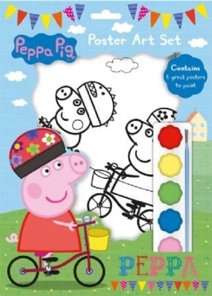 image 1 of Peppa Pig Poster Art Set