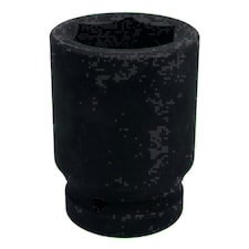 1" Drive 38mm Deep MM Impact Impacted Socket 6 Sided Single Hex
