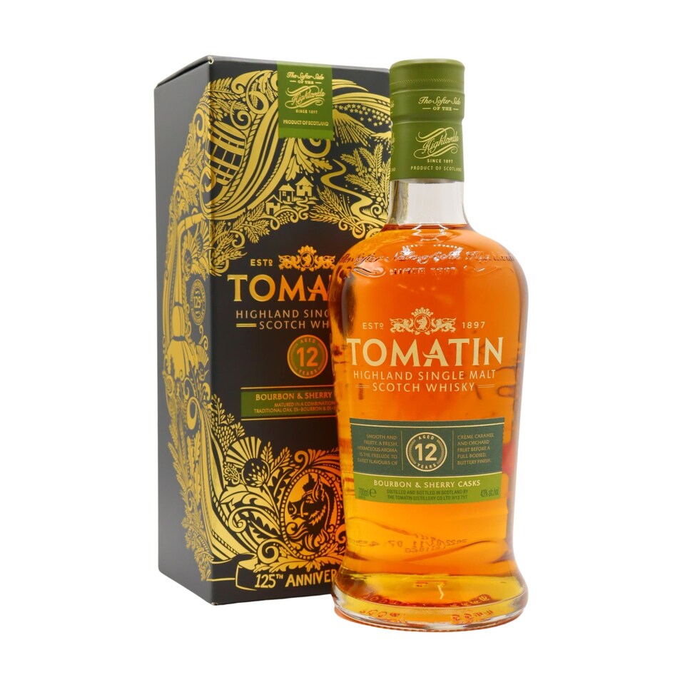 Tomatin - 125th Anniversary Highland Single Malt Scotch 12 year old Whisky