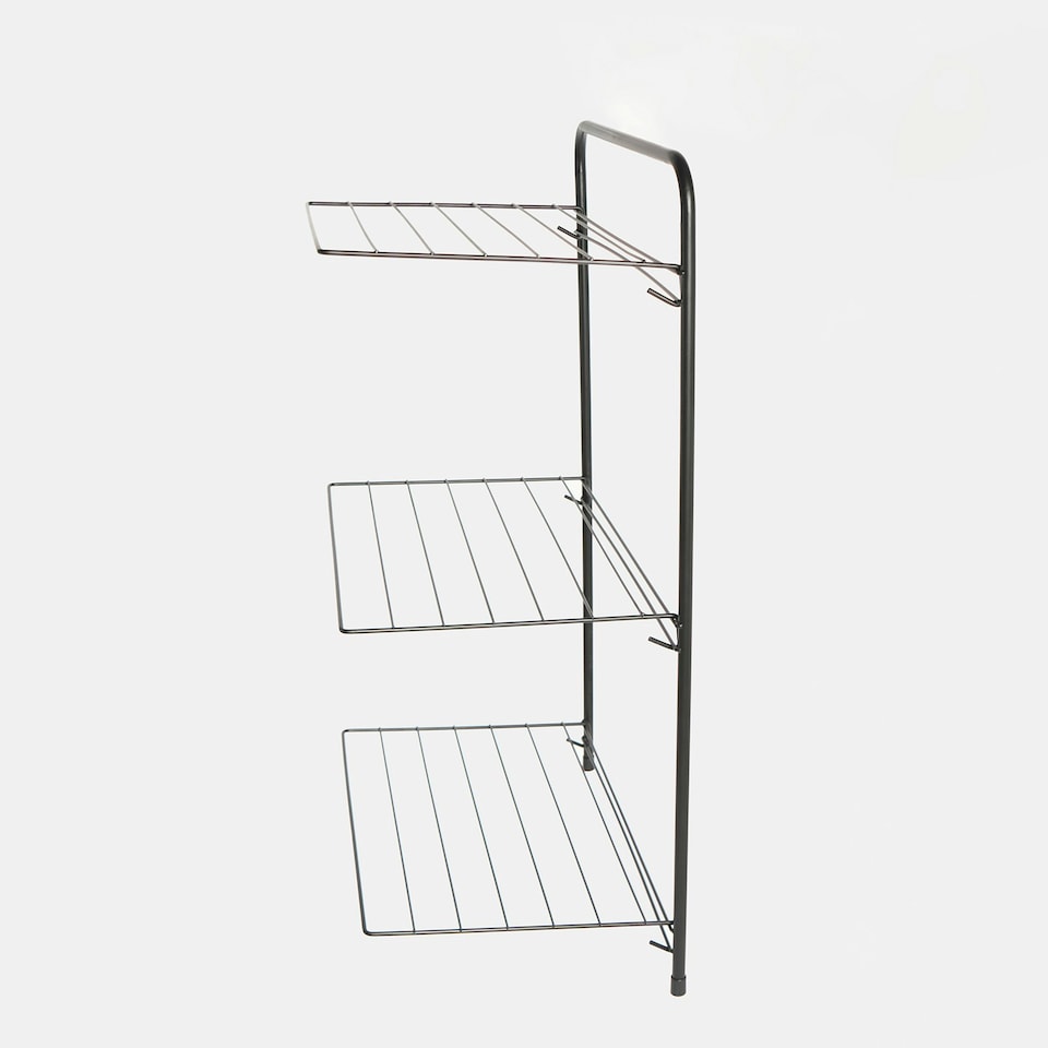 image 1 of OHS 3 Tier Foldable Over Door Clothes Airer Drying Rack