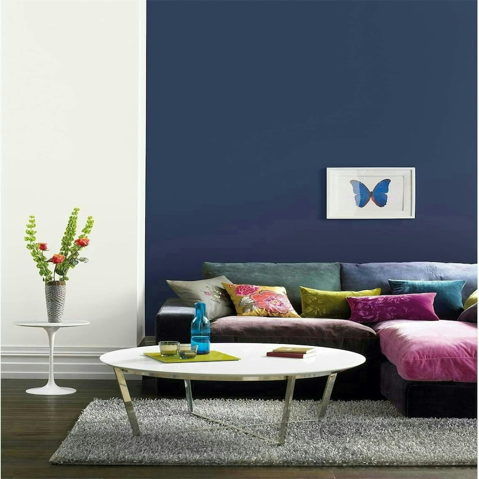 image 1 of Crown Easyclean Matt Emulsion 2.5L Midnight Navy