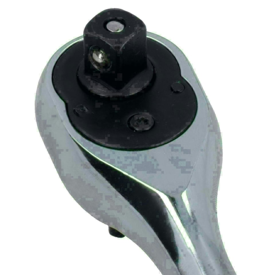 image 1 of 3/8in. Drive Ratchet with Straight Handle 90 Teeth Quick Release Reversible