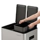 image 5 of 60L Dual Pedal Bin Recycling and General Waste Kitchen Bin (2x30L)