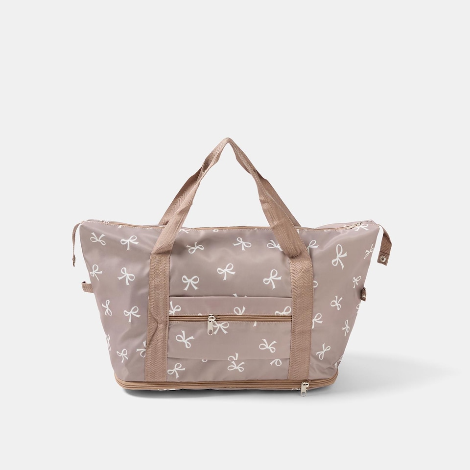 image 1 of OHS Bows Weekend Travel Bag Expandable Cabin Gym Duffel