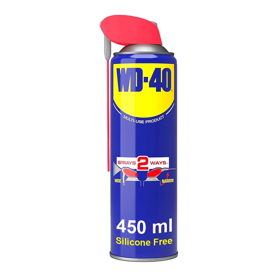 image 1 of WD-40 Multi-Use Lubricant Smart Straw Spray, Removes Grease, Stops Rust 450ml, 6 Pack