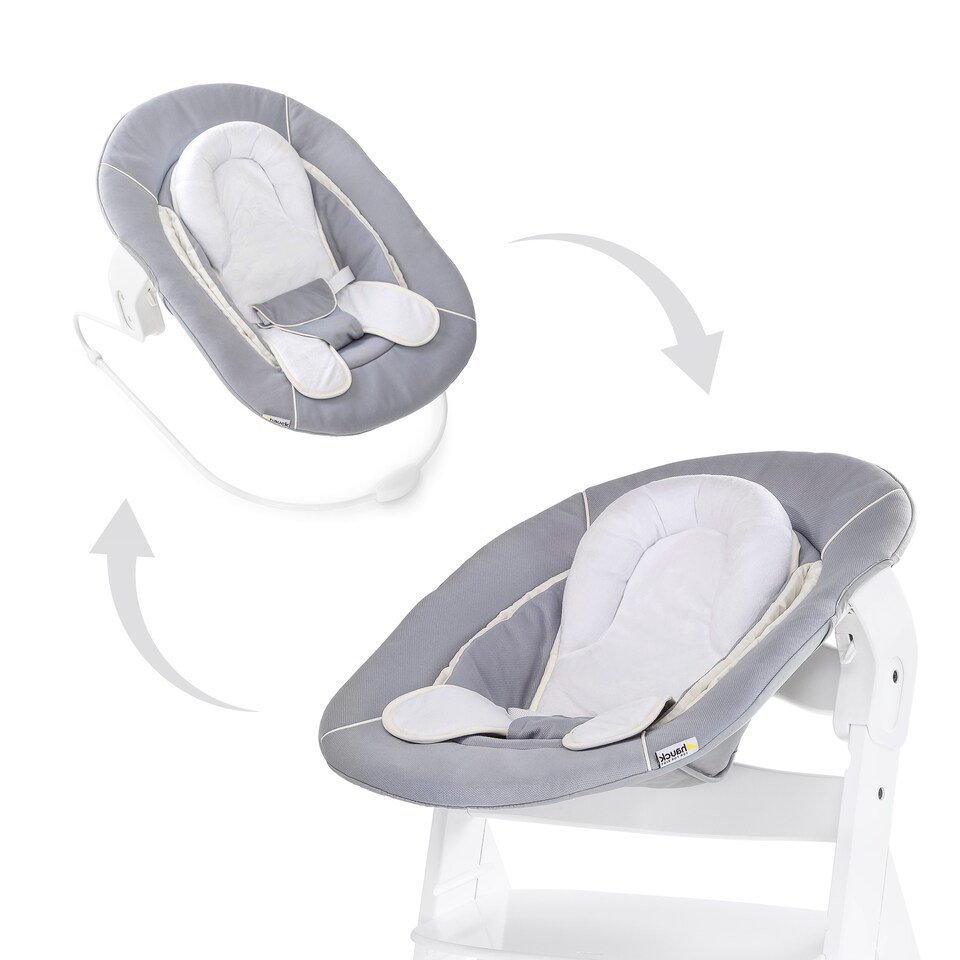 image 1 of hauck Alpha Bouncer 2 in 1 - Stretch Grey