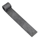 image 4 of Trailer Truck Tailgate Strap Hinge Self Colour 12.5mm Pin Weld On 150mm 6pc Grey