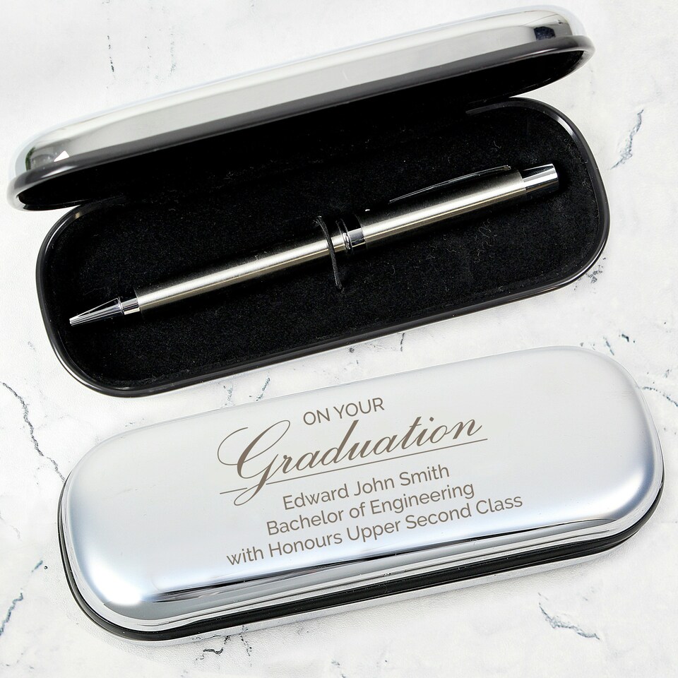 image 1 of Personalised Graduation Pen and Box Set