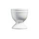 image 4 of Cooks Professional 4 Piece Egg Cup Set | Made From Durable Stoneware | White