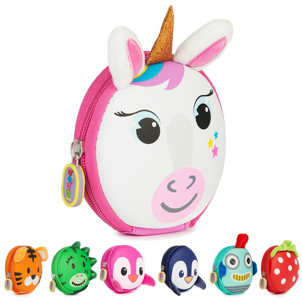 image 1 of boppi Tiny Trekker Keychain Pouch - UNICORN