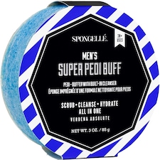 Spongelle Men's Super Body Wash Pedi Buffer Verbena Absolute 85g