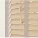 image 2 of 130cm Natural Oak Faux Wood Venetian Blinds with Tapes (120cm Drop) | Brown | Brown