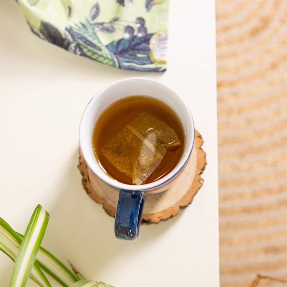 image 1 of Argon Tableware Coloured Coffee Mugs - 350ml - Navy - Pack of 2 | Blue | Navy | 2