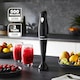 image 3 of GEEPAS 500W Electric Jug Blender and 180W Black Hand Blender Combo set Black