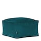 image 4 of Amara Velvet Bean Bag Pouffe Teal Green | Green | Teal Green | 1