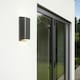 image 8 of CGC WILMA Dark Grey Rectangular Outdoor LED Wall Light Grey