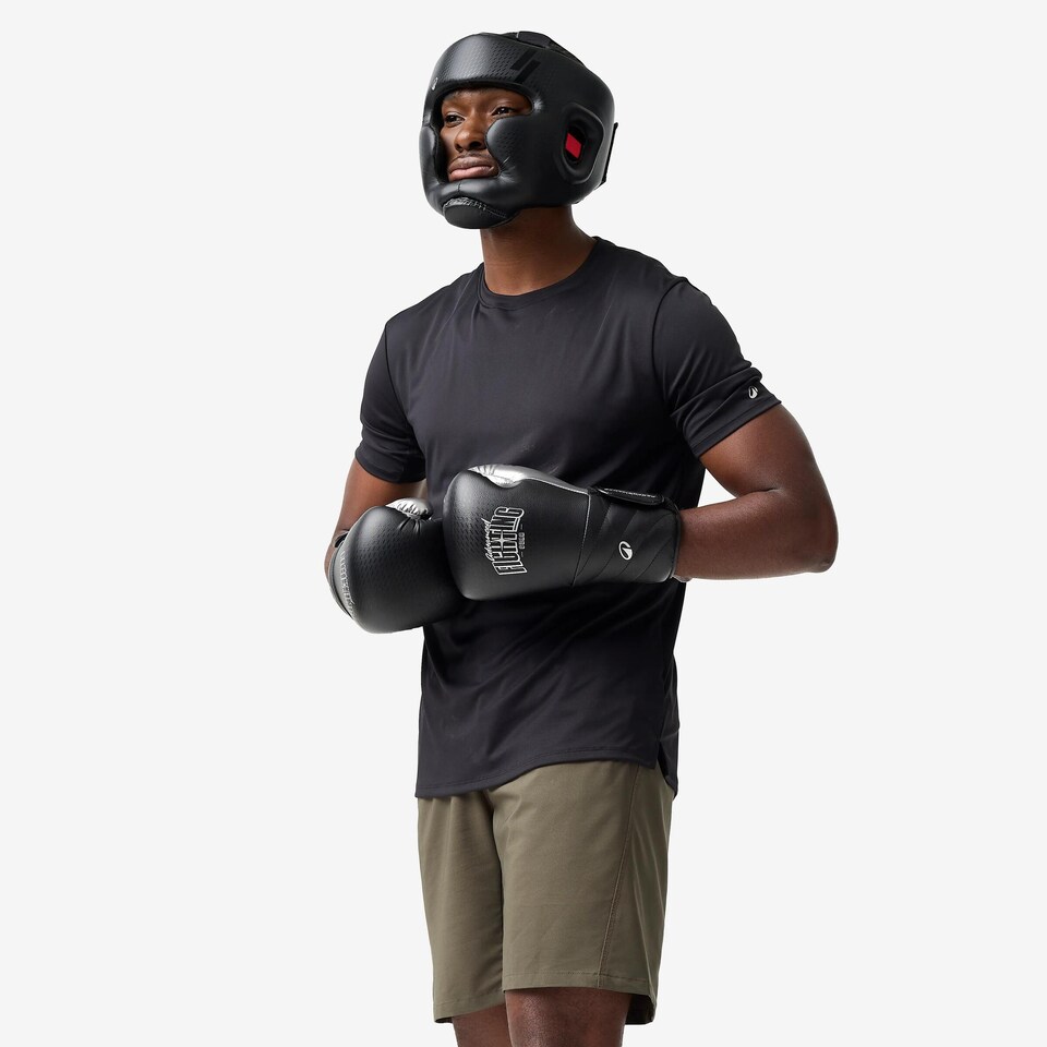 image 1 of Decathlon Adult Boxing Full Face Headguard