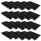 image 1 of 24 Cell Plant Trays Bedding Plant Pack Plastic Inserts Seed Tray Pots- 60 Trays Black