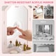 image 4 of AIYAPLAY Kids Vanity Table and Chair Set with Tri-Folding Mirror for 3+