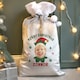 image 3 of Personalised Photo Upload Elf Christmas Sack