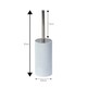 image 2 of Showerdrape Tranquil Pale Blue Sparkle Toilet Brush & Holder | Blue | 1