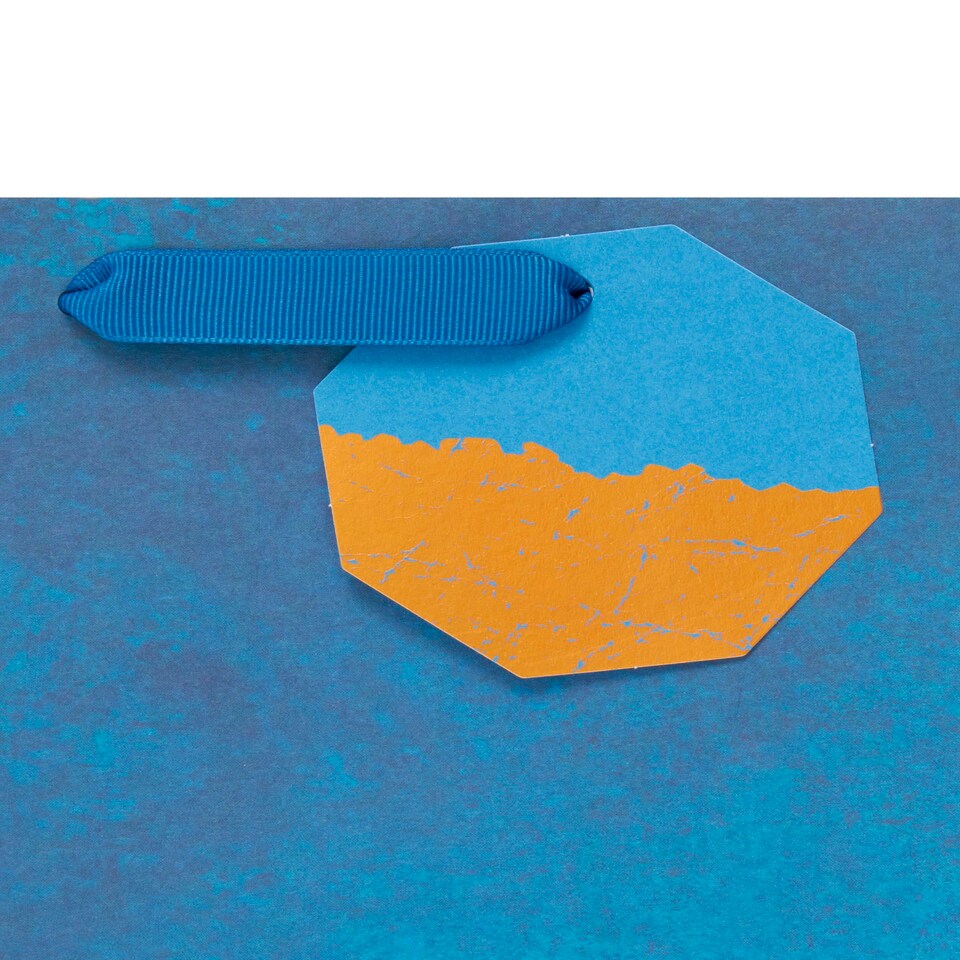 image 1 of Multipack of 3 Medium Gift Bags | Party Bags for Presents | Birthdays | For Him | Blue Design